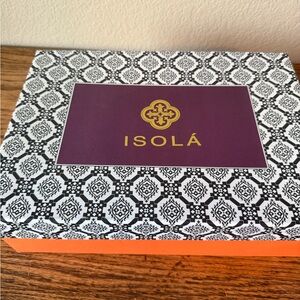 Isola Women's Heels - Black with leopard Pattern